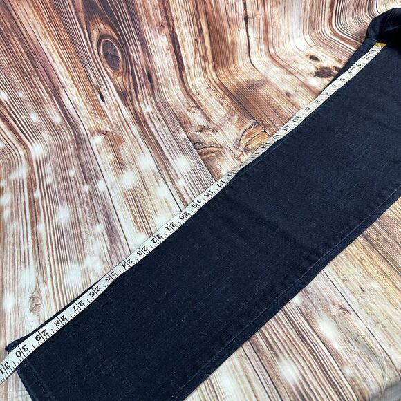 Levi's 505 STRAIGHT Leg Womens Size 27 Blue Mid Rise Jeans Denim Pants 28x30.5 - Picture 7 of 13